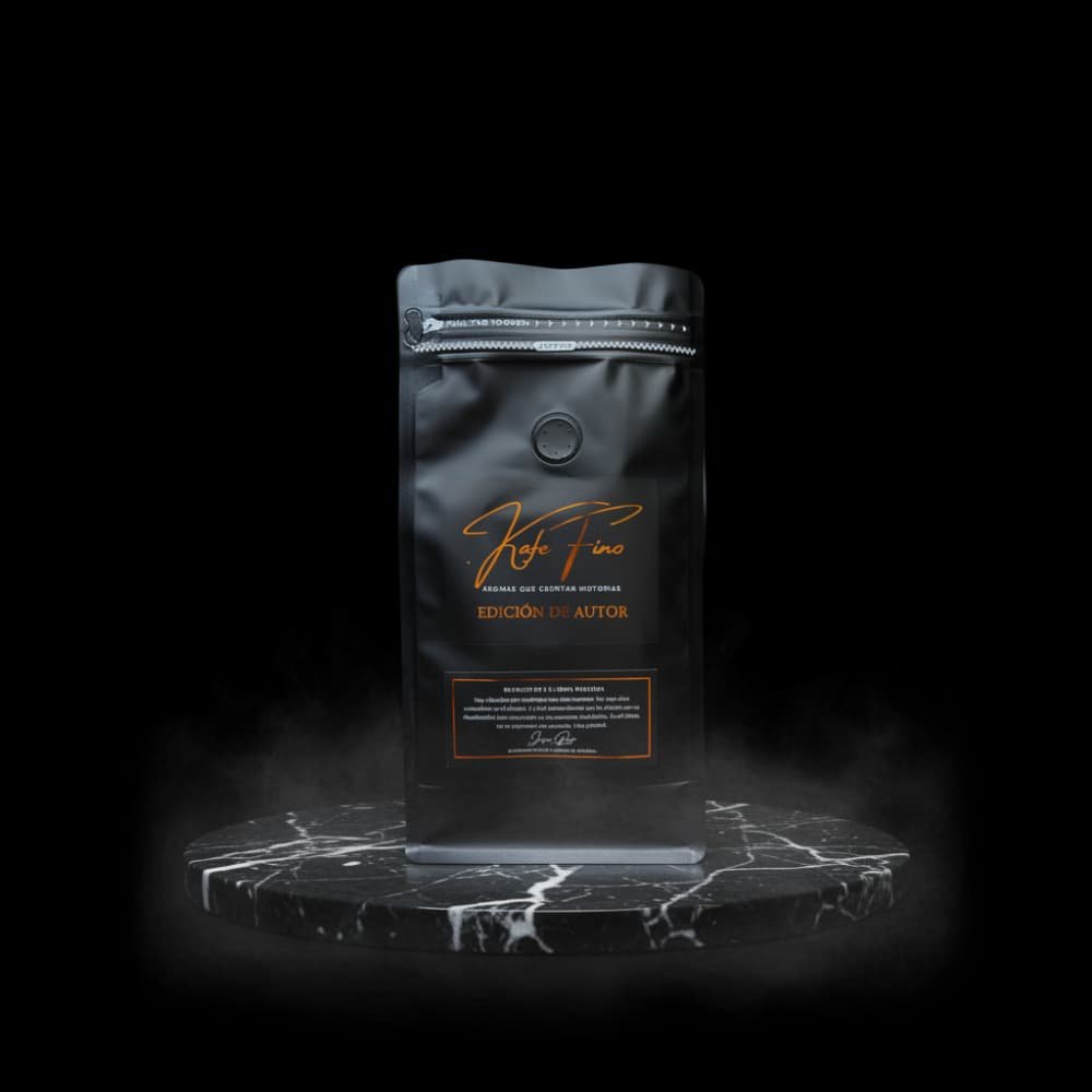 Bolsa de café de autor KAFEFino, Edición de Autor Geisha Golden Yeast.